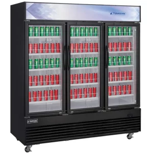 3-Door Cooler Refrigerator Dukers DSM-69R
