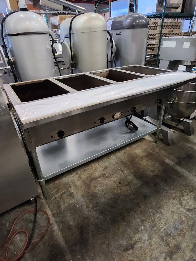 4-Well Steam Table – Chef Restaurant Supply