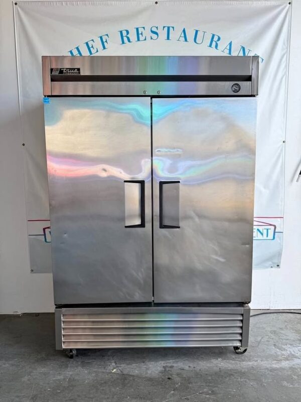 True SS 2-Door Freezer