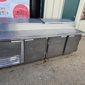 Leader 96" Pizza Prep Table ESPT96