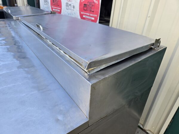 Leader 96" Pizza Prep Table ESPT96 - Image 8
