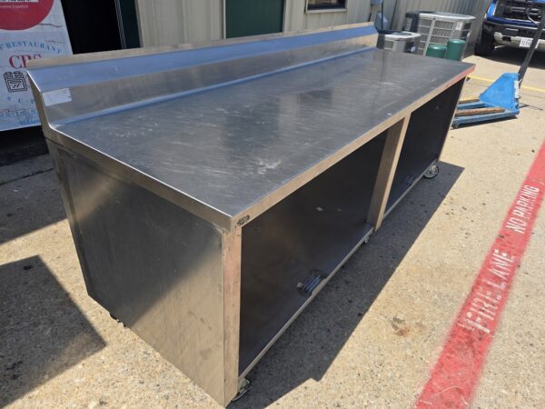 96" ALL Stainless-Steel (16G) Worktable ; Table - Image 4
