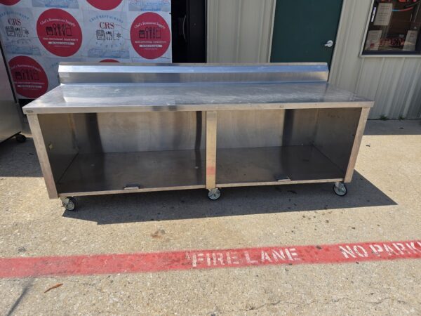 96" ALL Stainless-Steel (16G) Worktable ; Table