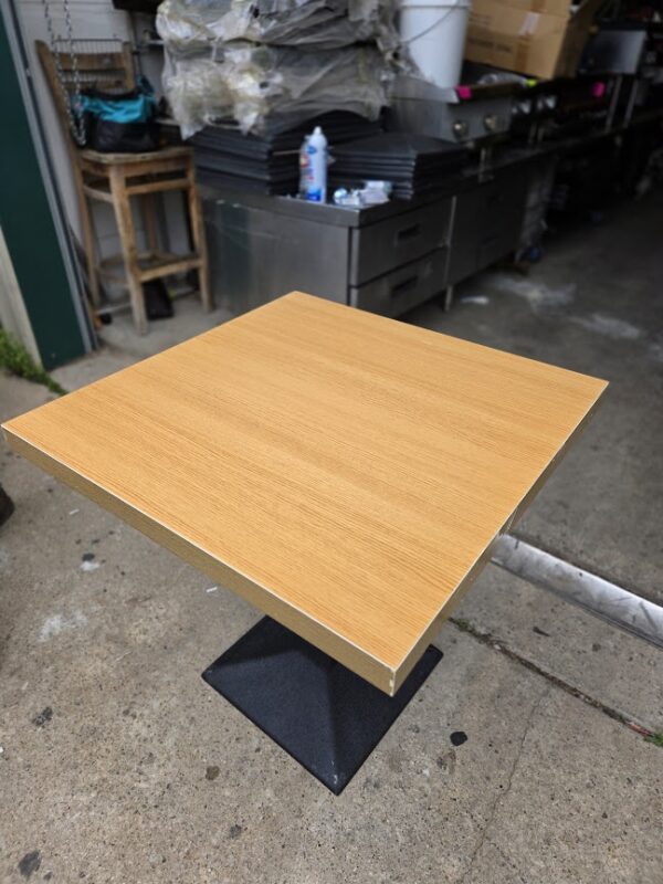 NEW Square Solid Wood Tables - Image 4