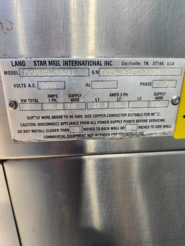 Lang Pizza Oven - Image 6