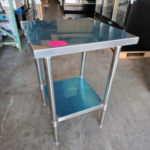 ALL Stainless-Steel 24"x24" Worktable ; Table