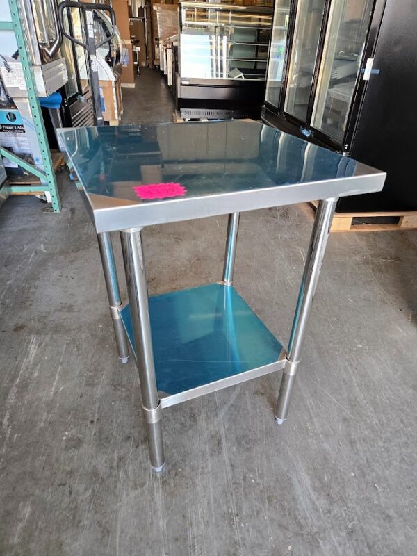 ALL Stainless-Steel 24"x24" Worktable ; Table