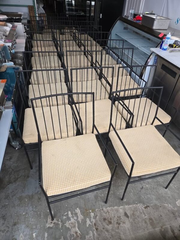 Heavy Iron Patio Chairs