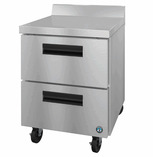 Hoshizaki 2-Drawer Worktop Table Cooler ; Undercounter Refrigerator WR27A-D2