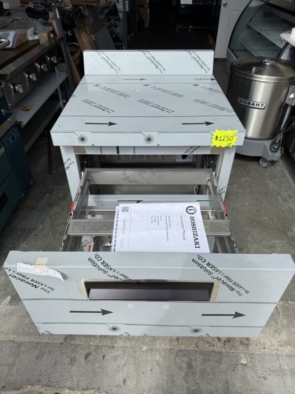 Hoshizaki 2-Drawer Worktop Table Cooler ; Undercounter Refrigerator WR27A-D2 - Image 6