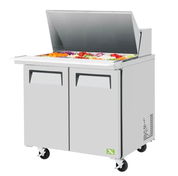 RefrigerationX 36" Mega Top Prep Table XST-36-15-N6 - Image 2