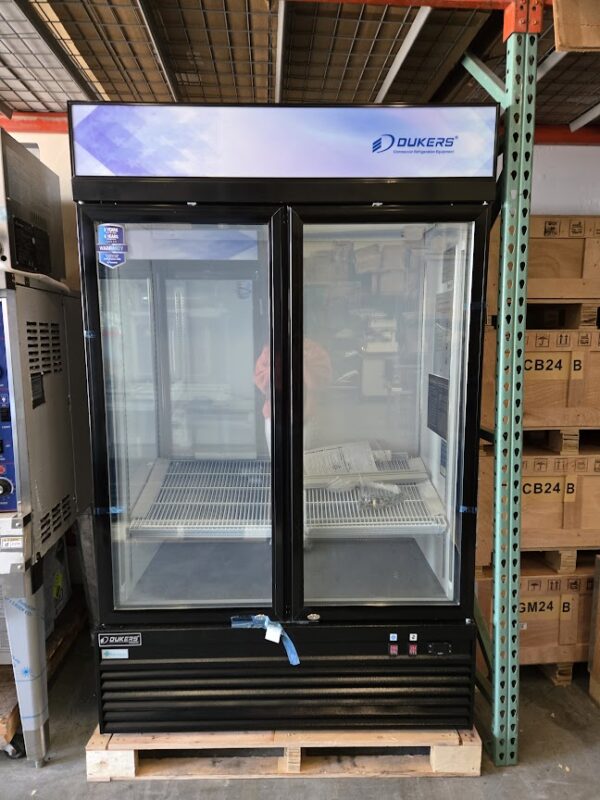 New Dukers 2-Door Freezer Merchandiser DSM-41F - Image 2