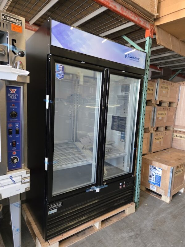 New Dukers 2-Door Freezer Merchandiser DSM-41F - Image 3