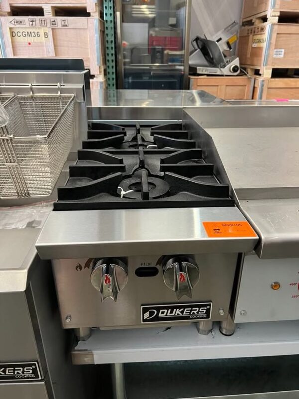 New Dukers 2-Burner Hotplate Stove DCHPB12 - Image 5