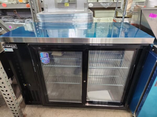 New Dukers 48" Bar Back and Beverage Cooler (Sliding Doors) Cooler Refrigerator DBB48-S2 - Image 2