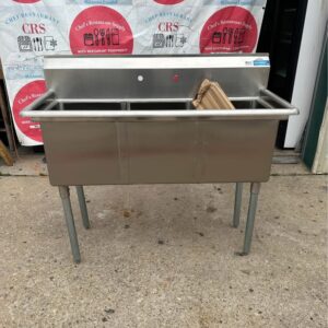 New 3 Compartment sink