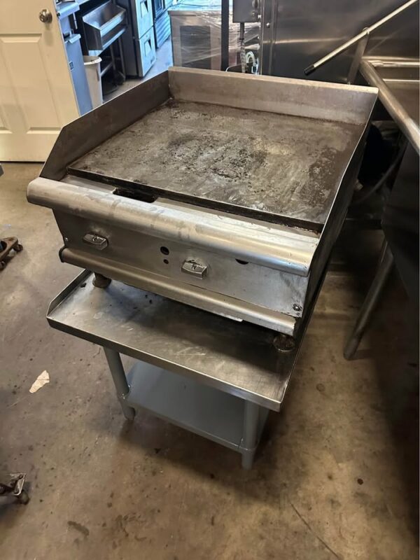 24” Griddle with Stand - Image 2