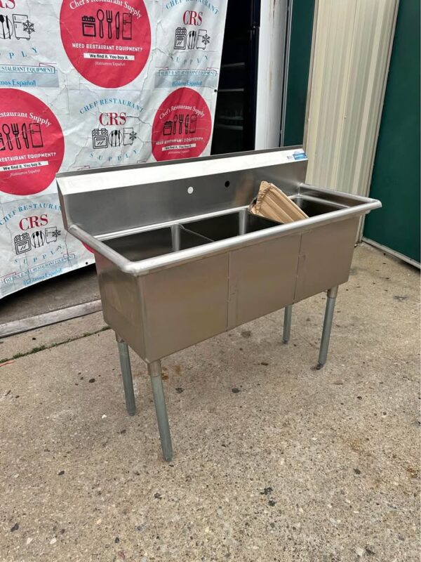 New 3 Compartment sink - Image 4