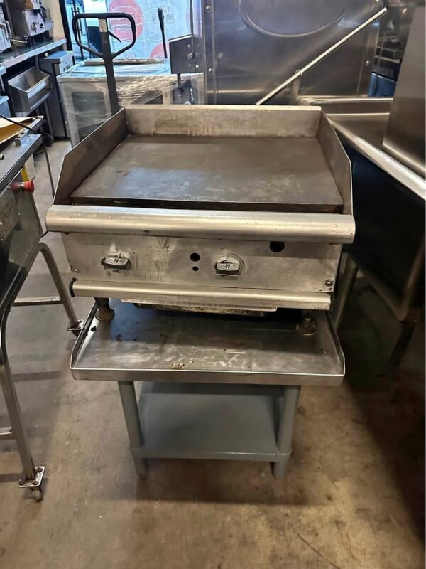 24” Griddle with Stand