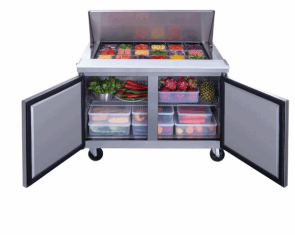 NEW Dukers 48" Mega Top Prep Table DSP48-18M-S2 - Image 3