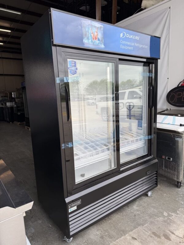 New Dukers Sliding 2-Door Merchandiser Refrigerator DSM-47SR - Image 5