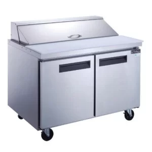 New Dukers 60" Regular Top Prep Table DSP60-16-S2