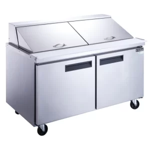 New Dukers 60" Mega Top Prep Table DSP60-24M-S2