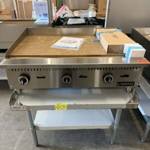 36" Thermostat Griddle DCGT36 Dukers 36" Plancha Termostato