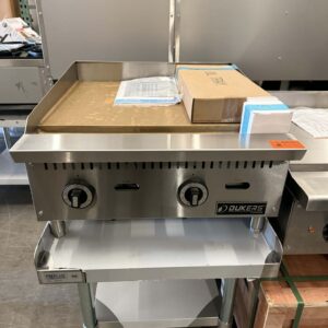 24" Thermostat Gas Griddle DCGMT24 Dukers Plancha Termostato