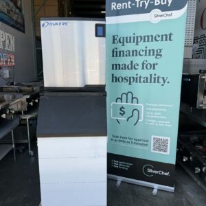 Dukers Ice Machine DIM500A, Ice Maker 500LBS, Hielera de 500LBS