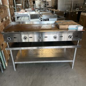 60" Thermostat Gas Griddle DCGT60 60" Plancha de Termostato