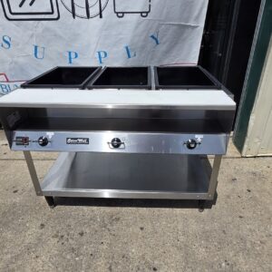 Vollrath 38103 3-Compartment Steam Table, 3 compartimentos Baño Maria