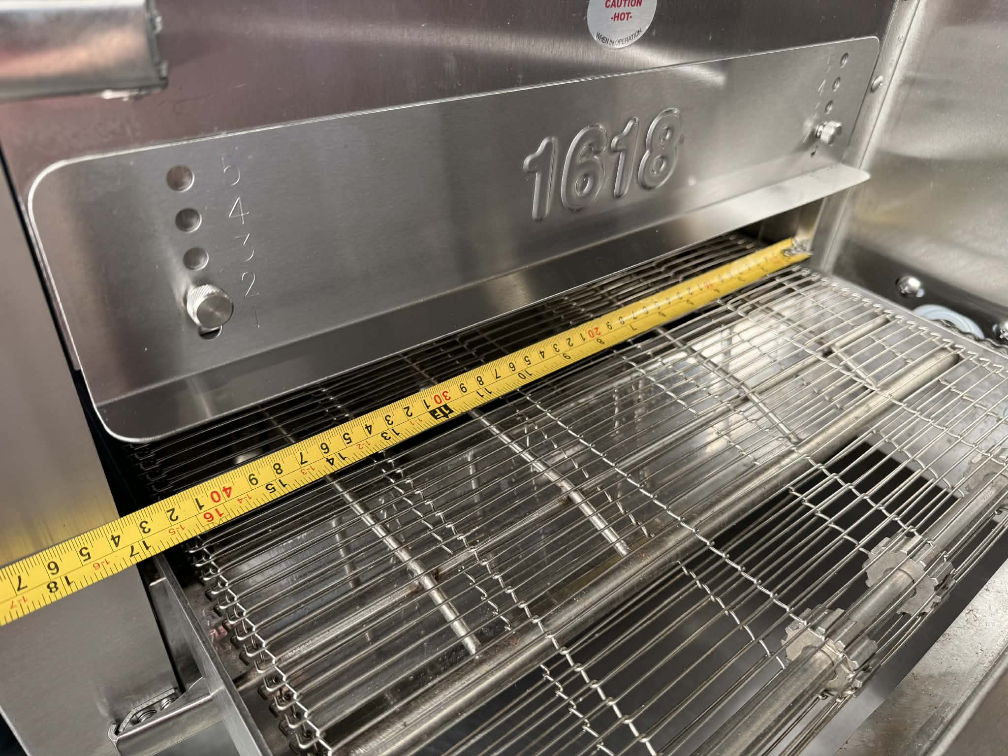 New TurboChef HHC1618 36 VNTLS Electric Conveyor Oven, Horno Electrico - Image 5