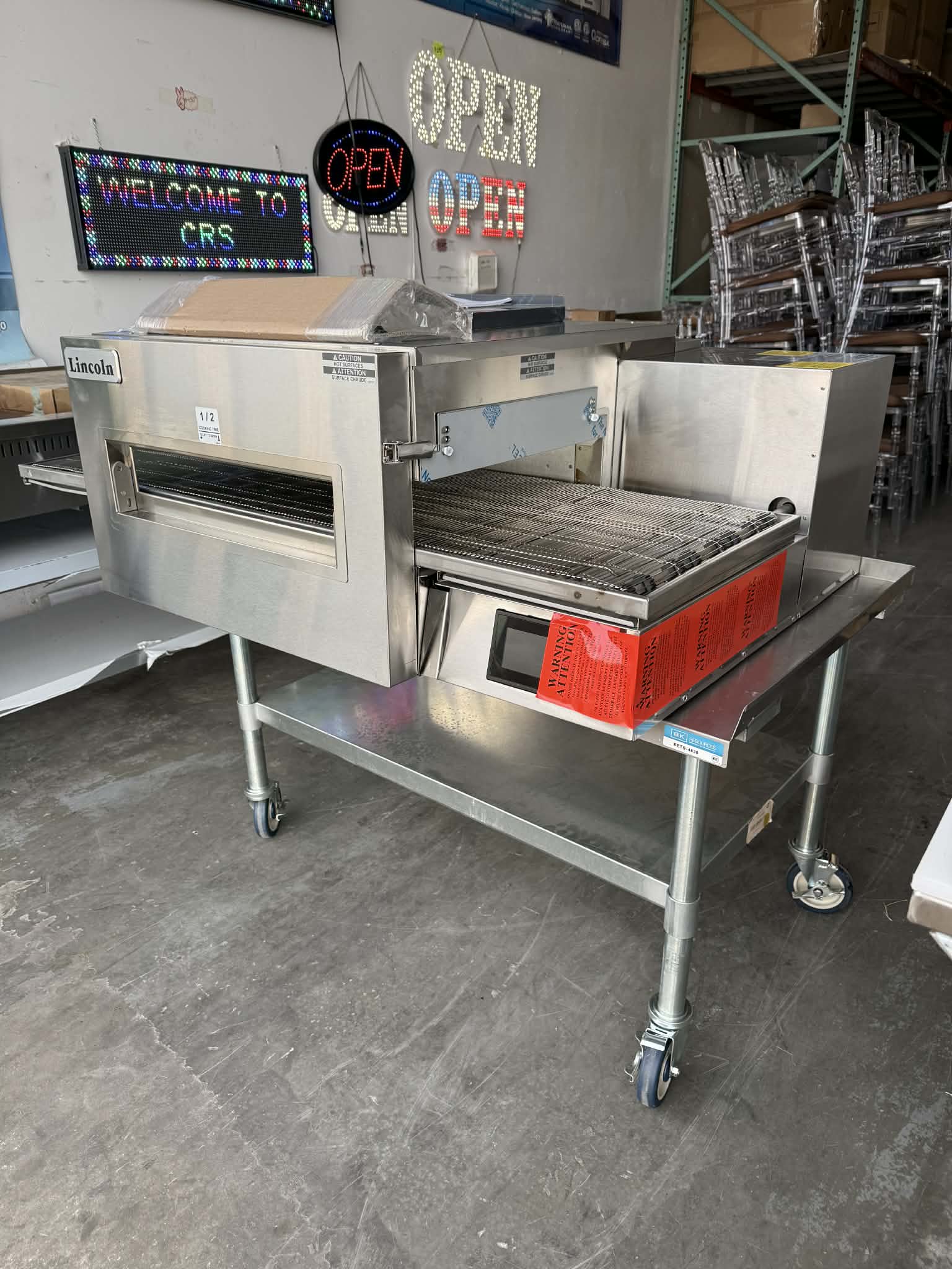 Lincoln Consistency Impinger® II Express easyTouch & Digital Series 1100 Series Electric Conveyor Oven - Image 4