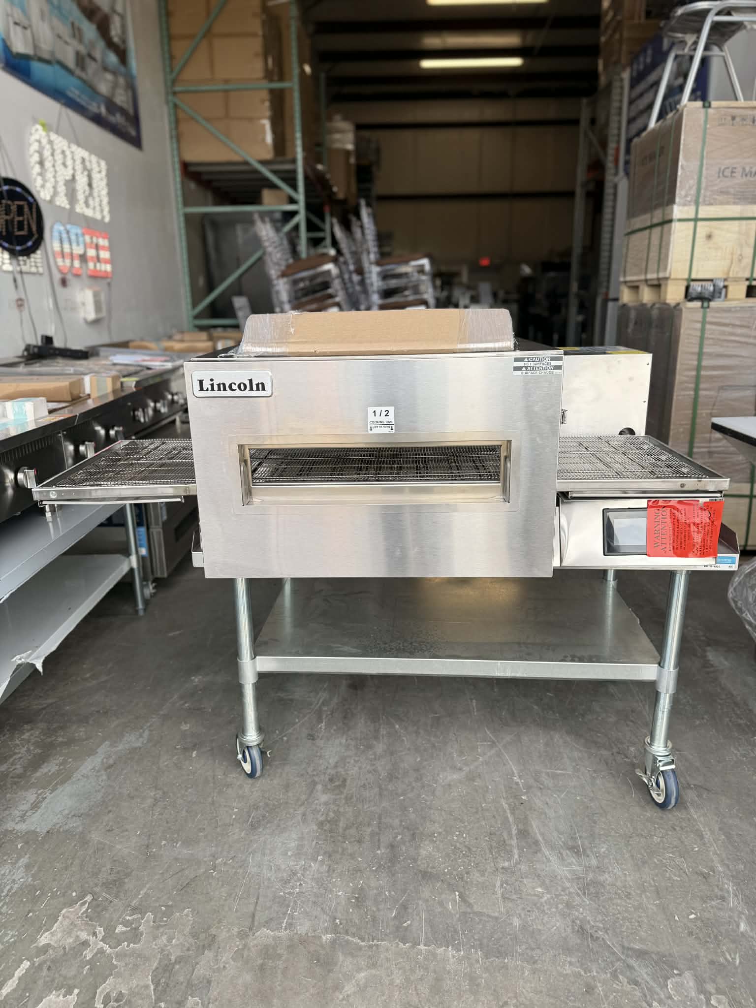 Lincoln Consistency Impinger® II Express easyTouch & Digital Series 1100 Series Electric Conveyor Oven - Image 7