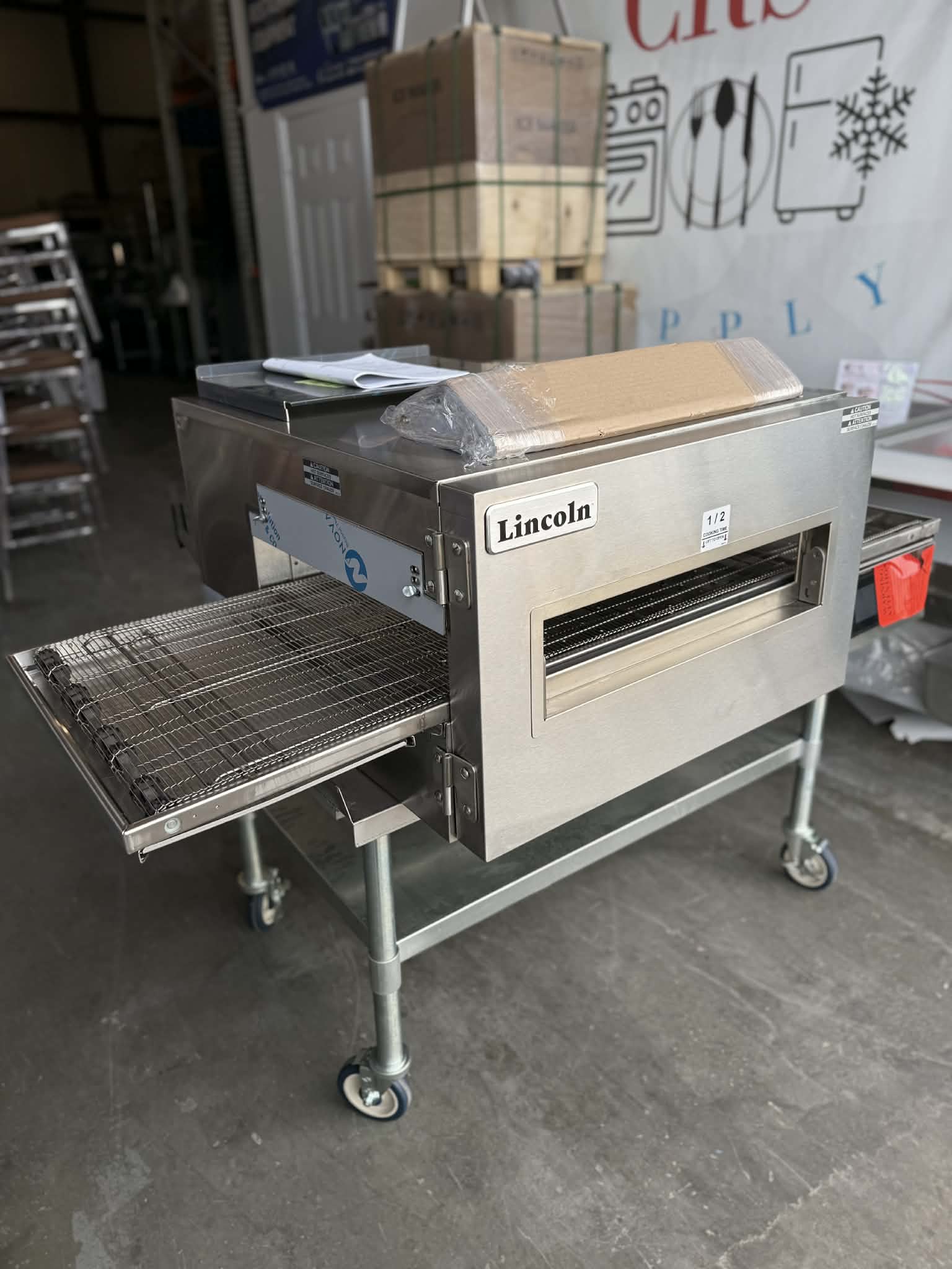 Lincoln Consistency Impinger® II Express easyTouch & Digital Series 1100 Series Electric Conveyor Oven - Image 3