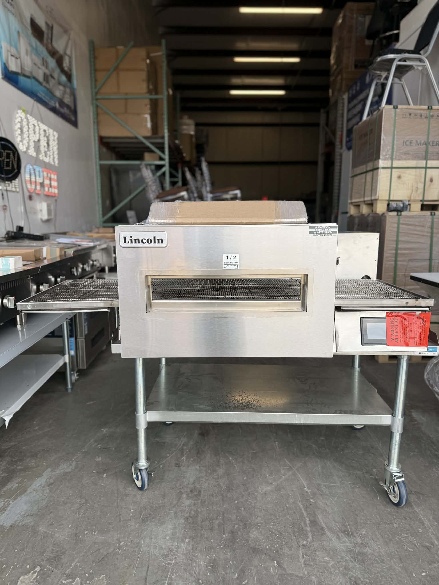 Lincoln Consistency Impinger® II Express easyTouch & Digital Series 1100 Series Electric Conveyor Oven - Image 2