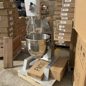 30 Quart Gear Driven Commercial Planetary Stand Mixer with Timer, Batidora de 30QTS NUEVA