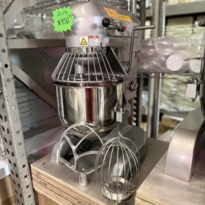 10 Qt. Heavy Duty Gear Driven Planetary Mixer with Timer NEW, Batidora de 10QTS NUEVA