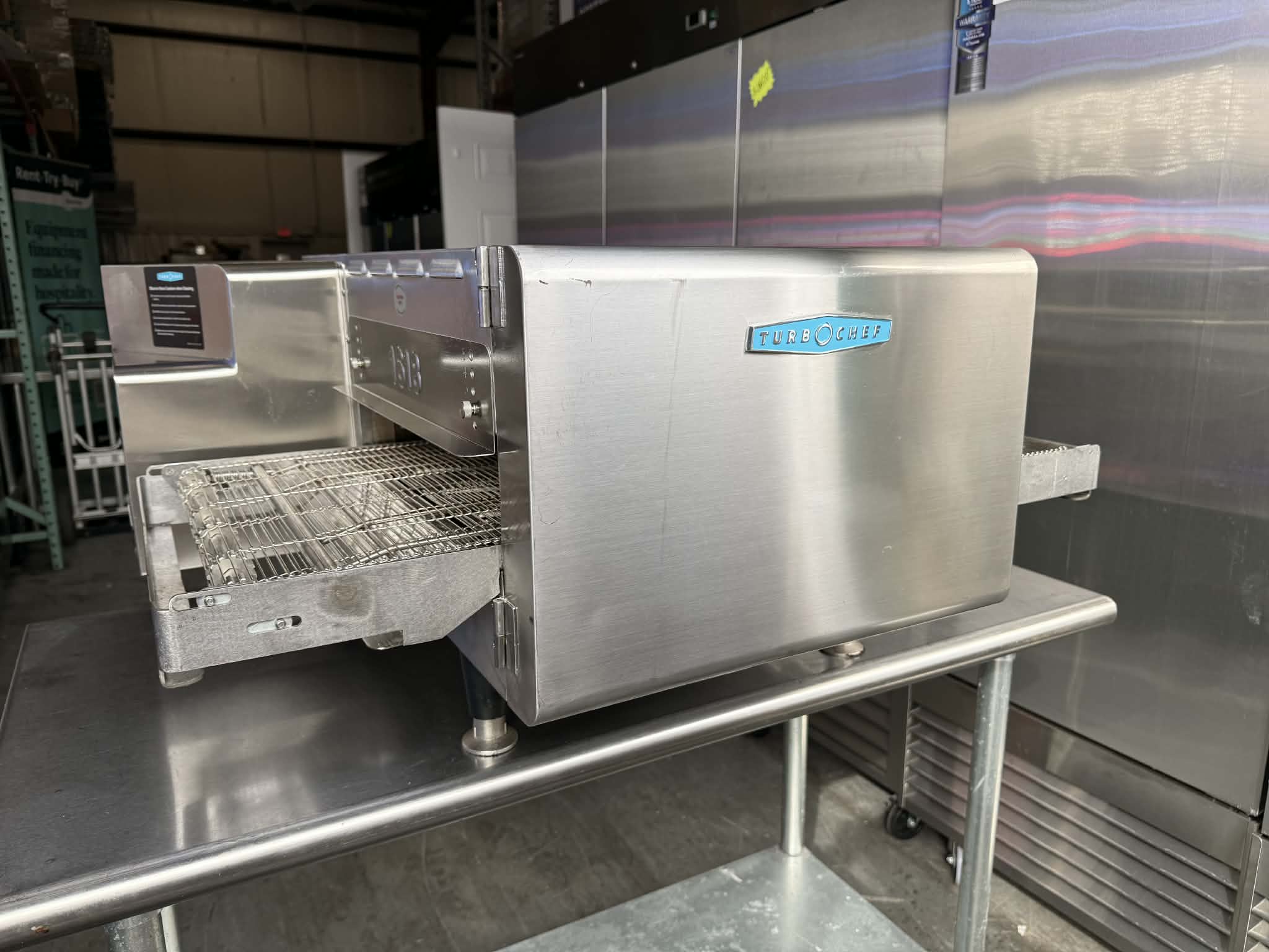 New TurboChef HHC1618 36 VNTLS Electric Conveyor Oven, Horno Electrico - Image 2