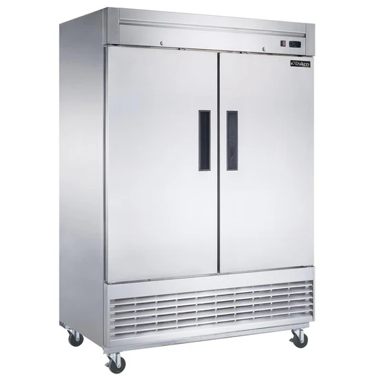 Dukers 2-Door Commercial SS Reach-In Freezer D55F, Congelador de 2 Puertas - Image 2
