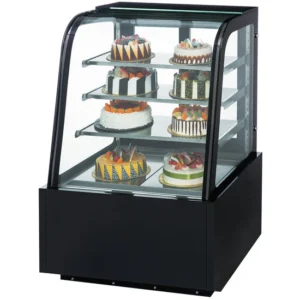 Dukers Curved Glass 48" Cake Showcase DDM48R-CB