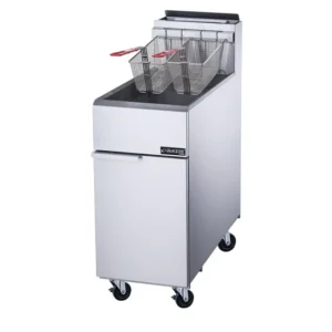 New Dukers 50LBS Natural Gas DCF4-NG Liquid Propane Gas DCF4-LPG Fryer, Freidora de 50LBS