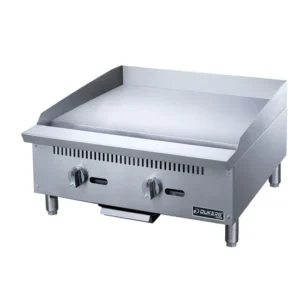 Dukers 24" Griddle 3/4 Plate DCGM24 1" Plate DCGMA24, Plancha de 24"