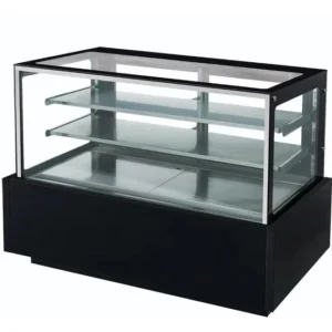 Dukers Straight Glass 60" Cake Showcase DDM60R, Vitrina Fria de 60" Refrigerador