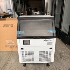 Coldline Commercial ICE180 180 lb. Commercial Half Cube Ice Machine, Maquina de Hielo 180LBS