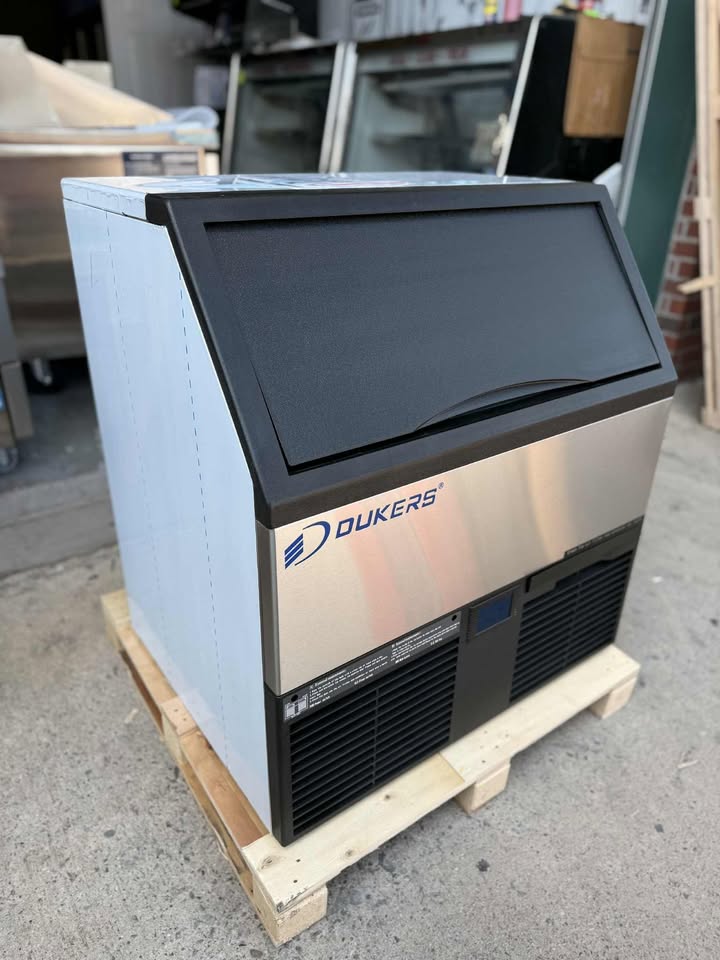 Dukers DIM300 Commercial Ice Machine with 88 lb Storage Bin – 312 lb Daily Production, Maquina de Hielo de 300LBS - Image 4