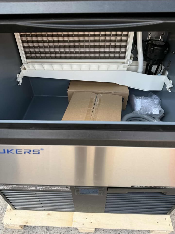 Dukers DIM300 Commercial Ice Machine with 88 lb Storage Bin – 312 lb Daily Production, Maquina de Hielo de 300LBS - Image 5