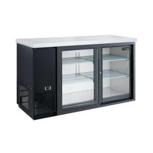 Dukers 2 Door Bar and Beverage Cooler (Sliding Doors) DBB60-S2, Refrigerador de Bar de 60"