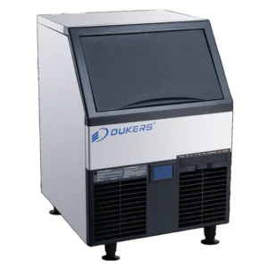 Dukers 150LBS Commercial Ice Machine with 40 lb Storage Bin – 156 lb Daily Production, Maquina de Hielo de 156LBS